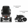 Photo fauteuil BR8l vue de face et plié