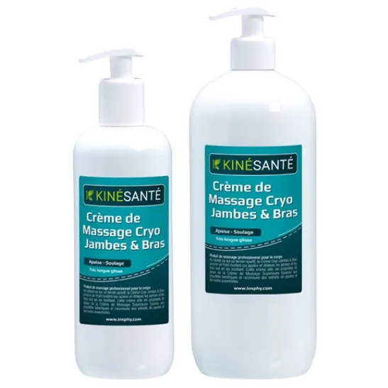 Crème cryo jambes et bras